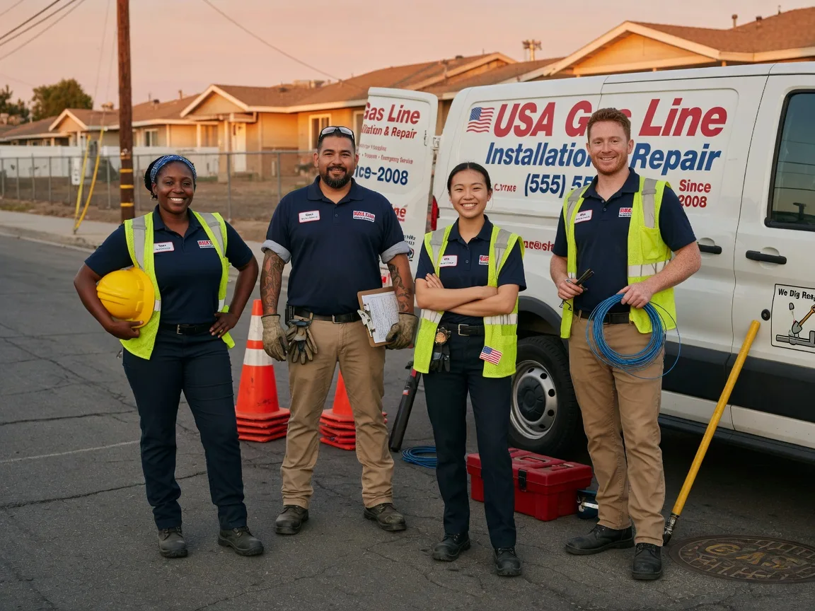 Gas Line Installation company in Elida, NM